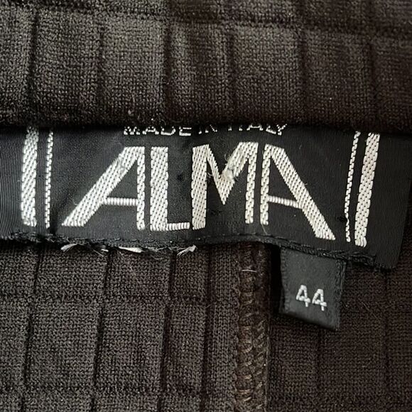 DESIGNER Alma Italy Quilted Zip Front Jacket - Picture 3 of 3